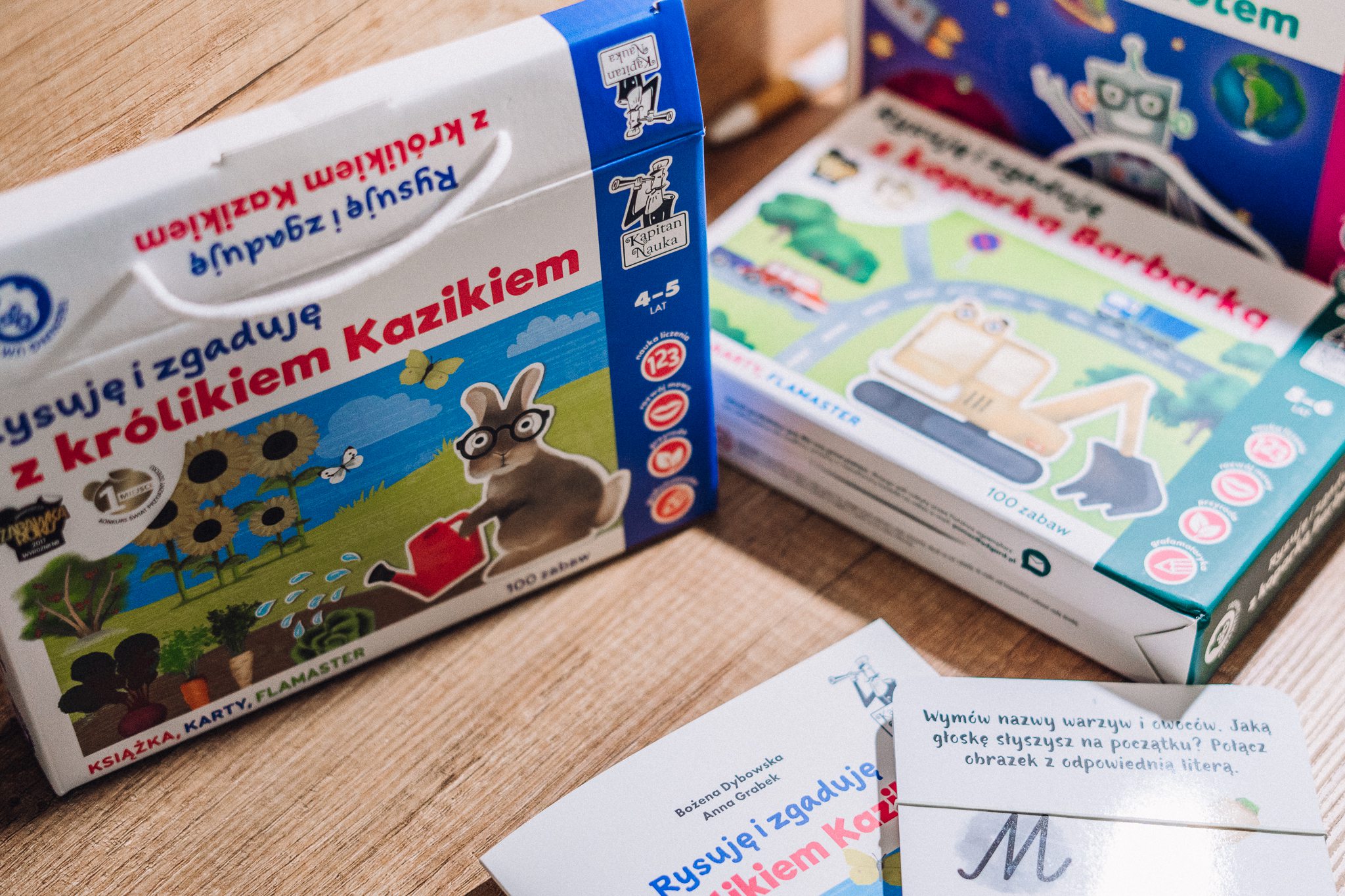 recenzja rysuję zgaduję kapitan nauka